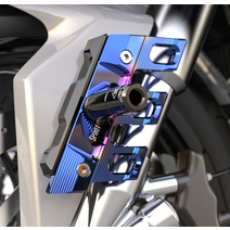 프론트휀다커버 쇼바가드 안개등브라켓 크루심300 CBR125 엑시브250R MSX125, 골드