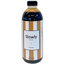 슬로울리 더치커피 콜드브루 원액 1000ml, 01.슈프리모 1L(페트병), 1개