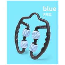 토구 트라택 트라텍 볼란스 마사지 볼 공 휘트니스 손 팔과 다리 롤러 스틱, 파란색, 1개