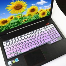 가성비게이밍노트북Asus TUF FX505GM FX 15.6 GD GM GE 게이밍 15 quot용 인치 실리콘 노트북 키보드 커버, 한개옵션5, 한개옵션4, 한개옵션3, 한개옵션2, 한개옵션1, 16 Gradualpurple