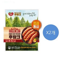 동원 캠핑&통그릴 후랑크 250gx2입 X 2개, 500g