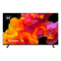 주연테크 JD551GUN-G 55인치 4K UHD 구글 스마트TV 블루투스 WiFi HDR10 LG IPS 1등급, 각도형 브라켓 기사설치