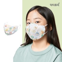 닥터퓨리 KF80 애니멀 새부리형 황사마스크 소형 50매