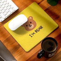 아트박스/컨티뉴 Tiny bear 데스크매트 아트 마우스패드, 옵션선택