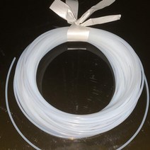 PTFE 튜브 ID 0.3-0.6-0.8-1-1.2.1.5-1.6-1.8-2-2.5-3-4mm F46 모세관 절연 호스 경질 파이프 온도 내식성, 01 Milky white, 01 5M, 26 ID 1.4mm x 1.8mm