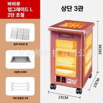 캠핑 오방 난로 오방향 가정용 사무실 전기난로 오방향난로, 기본형