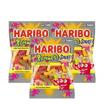 하리보 폼메스 사우어 200g Haribo Pommes sauer, 3팩