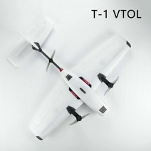 RC 비행기 날개 만들기 구조 헬리콥터 전투기HEEWING/HEE WING T1 레인저 PNP VTOL 변환 팩 FPV 비행기 73, 02 PNP White