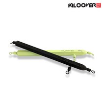 우기마켓 키로오버 참스틱 오모리그 싱커 3개 묶음, 참스틱 블랙, 110g 3개