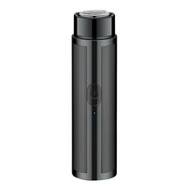 2W 미니 전기 면도기 남성용 트리머 수염 기계 USB 충전식 160mAh 셀 가정용 트랩 사용, [03] Black