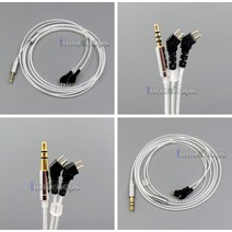 LN006193 3.5mm 2.5mm Etymotic ER4B ER4PT ER4S ER6I ER4 용 밸런스드 퓨어 실버 도금 이어폰 케이블, [01] 3.5mm plug, 01 3.5mm plug