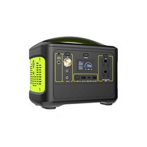 파워뱅크 캠핑용파워뱅크 인산철파워뱅크 야외 500w 피크 1000w 휴대용 전원 스테이션 태양 발전기 153000mah 보조베터리 비상 배터리 백업 LED 빛, [06] GREEN-US