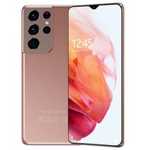 글로벌 버전 s21 울트라 휴대 전화 6.7 인치 16gb 512gb 10 코어 휴대, 나는 플러그, 로즈 골드, 8GB 128GB