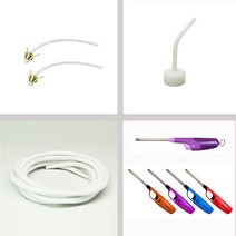 [원진엘앤비] 램프용부자재 (탭심지 면심지 깔대기)중 옵션선택, 국산황동탭심지2개
