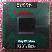 파워딜 인텔 CPU 노트북 코어 2 Duo T5600 2M 소켓 479 캐시/1.83GHz/667/듀얼 프로세서 지원 945, 한개옵션0