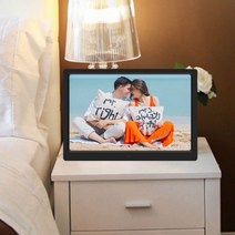 전시용 디지털 액자 벽걸이 전자액자 포터블 모니터 사이니지 동영상액자 스마트액자 비디오월 광고모니터 전자앨범 전자현수막, 단일사이즈, 블랙
