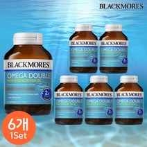 블랙모어스 오메가 데일리 더블 스트랭스 90 캡슐 X 6개, 1세트