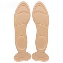 둥근코 볼록 쿠션깔창 발뒤꿈치보호 구두깔창