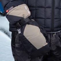 BUyuS여성 방한 방한장갑 카드 보드장갑 스노우 남성 방수 지퍼 핫팩 스키장갑 벙어리용굿딜 브이숍, 색상 및 사이즈/벙어리형 스키장갑-검정M