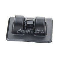 닻줄 앵커 로프 낚시용 배 요트 고무보트 투명카약 풍닻 보트고무보트 공기주입보트 1pc pvc 타이 오프 패치 홀더 휠 행 롤러 카약 딩기 블랙그레이, 검은색, 02 Black