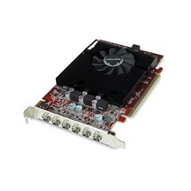 VisionTek 라데온 7750 GGDR5 그래픽 카드 2G 4k 모니터 미니 디스플레이 포트 6개 AMD 아이피니티 2.0 PCI 익스프레스 3.0 비디오카드 7.1 서라운드, 900614