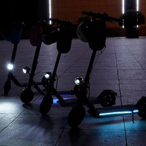 전동스케이트보드 방수 LED 빛 스트립 샤오미 M365 전기 스쿠터 보드 섀시, 한개옵션0