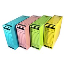 [문구조아] 문서 보관상자 서류 정리 보관박스 그린, 8개