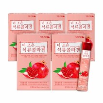 더존건강 더조은 석류 콜라겐 젤리 스틱 20g 15포 5박스, 300g, 5개