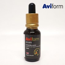 [스토어봄] 아비폼 아비마이트 30ml 벼룩 진드기 이 등 유해충 제거 새 앵무새 영양제, 상세 설명 참조