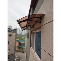 캐노픽스 650x7700 DIY 캐노피 테라스 정문 렉산 처마 비가림 현관 차양 비막이, 블루, 직결피스, 회색, 1개