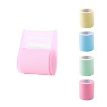 씨앤초이스 롤 스티커 메모지 리필세트, 핑크+4롤