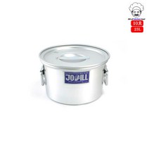 양은 소도와 식강 육수통 스텐보관용기(10호) 23L