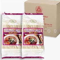 월드푸드 베트남 쌀국수 건면 두이안 분보후에 1.8mm 라이스 버미셀리 박스, 300g, 120개입