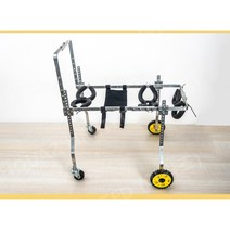 강아지 4륜 애견휠체어 하반신마비 재활보조기 보행기, 4륜 XL(30-40kg)