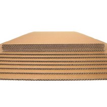 판골판지 두꺼운 골판지 미술 박스 종이 하드 5겹, 5겹 (두께 4mm) 40X40cm(10장)