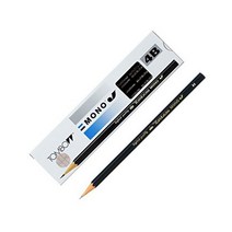 tombow 톰보 모노J 연필 1다스 12개 스케치용연필, 2H