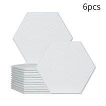 방진 방음 패널 방음 음향 패널 6pcs 흡음 방음 벽 패널 음악 스튜디오 방 소음 절연 홈 장식, 1 백설 공주, 작은 육각형, 중간 밀도