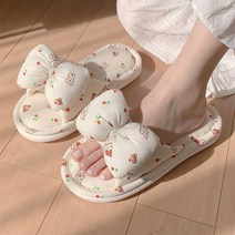 리빙공감 애니멀 리본 거실화 실내화, 래빗, 1개