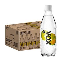 VOX(보쿠스) 강탄산수 레몬후레이바 무당 500ml x24개, 레몬 맛_500ml×24개