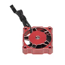 범용 40*40mm 방열 팬 고속 15000RPM 모터 냉각 1/10 1/8 1/12 RC 자동차 부품, [02] 빨간