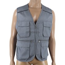 ITR-v40c 그레이베스트 춘추작업조끼제작 건설조끼, XL, 없음