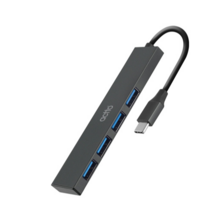 C타입 USB3.2 Gen1 4포트 초고속 멀티허브 노트북 맥북 그램 갤럭시프로 패드 태블릿 스마트폰 마우스 키보드 연결