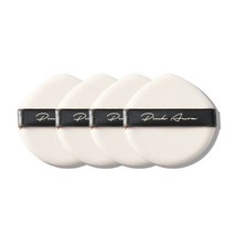 DPC 핑크아우라쿠션 퍼프 (블랙_4매입), COLOR/SIZE:4매입