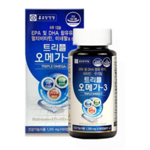 종근당건강 트리플 오메가-3 60캡슐 3병