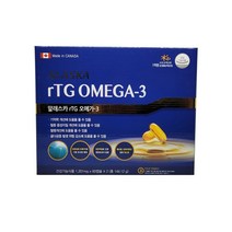 알래스카 rTG 오메가3 1201mg X 60캡슐 X2