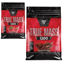 BSN 비에스엔 트루매스 1200 신타6 게이너 웨이트게이너 TRUE MASS 1200 포대 체중증가 단백질 프로틴 파우더 4.61kg 15서빙 1개, 초콜렛