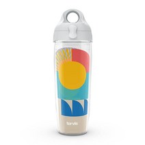 Tervis Beach Bright 미국산 이중벽 단열 텀블러 여행용 컵으로 음료를 차갑고 뜨겁게 유지 709.8ml(24온스) 물병 클래식539369, 24oz Water Bottle