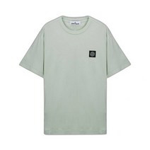 리본즈 스톤 아일랜드 STONE ISLAND 스톤아일랜드 V 가먼트다잉 자수로고 패치 반팔T TMG519693 (P002528236)