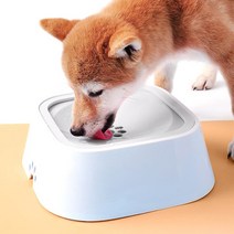 스윙펫 플로팅 강아지물그릇 강아지물통 고양이물그릇 급수기 애견식기 털방지 턱드름방지 강아지 고양이 턱드름 밥그릇 1.5L, 스윙펫 플로팅 강아지물그릇 + 포터플 털제거기(사은품)