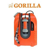 고릴라 휴대용 캠핑 캐리어샤워기 GO12PWB 야외용 차박용 세차용 20L